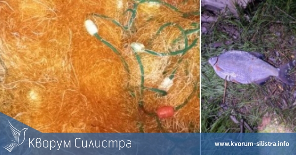 Хванаха тутраканец извършващ риболов по време на забраната