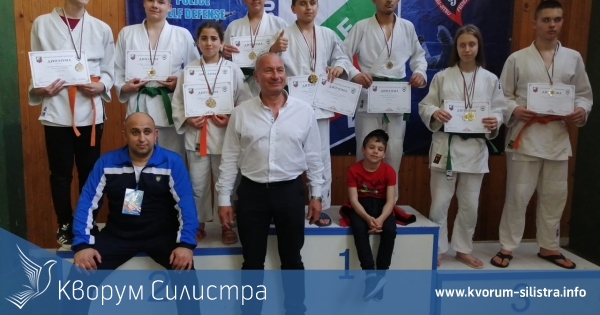 С 23 медала се завърнаха два силистренски клуба от Държавното първенство по джу джуцу