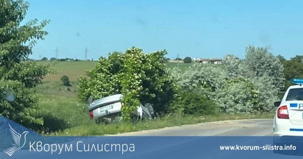 Обърнатата по таван кола между Овен и Черник била открадната от пиян мъж без книжка