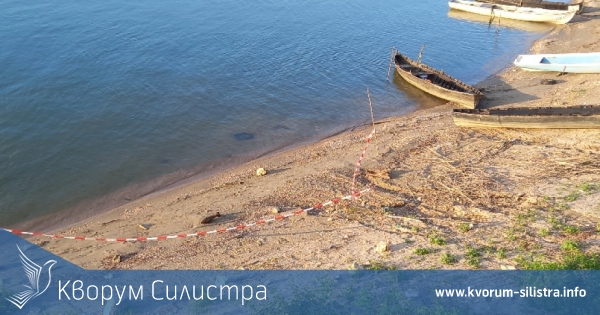 Тутраканка улови мина в Дунав
