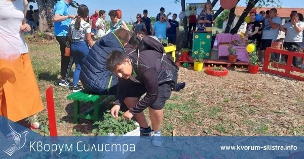 Силистренската земеделска гимназия се сдоби със "Слънчогледова стая"