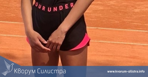 Лидия Енчева с бронзов медал на Държавното първенство по тенис за девойки