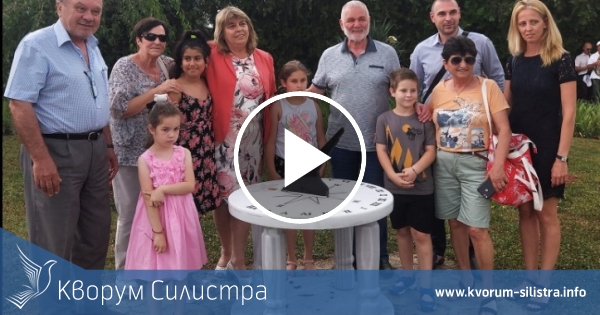 В Силистра откриха първият слънчев часовник