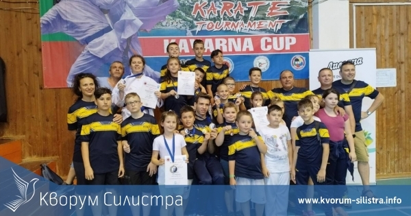 Силистренските каратисти с 15 медала от международния турнир "Купа Каварна"