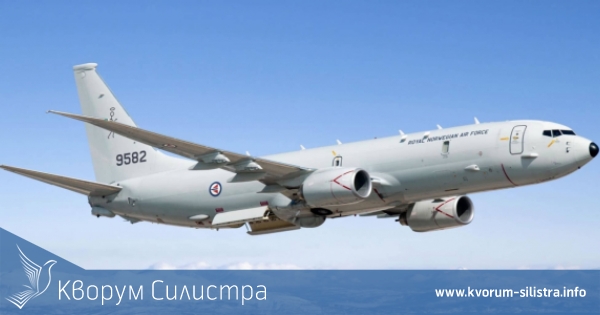 Американски самолет за борба с подводници летя над Силистра