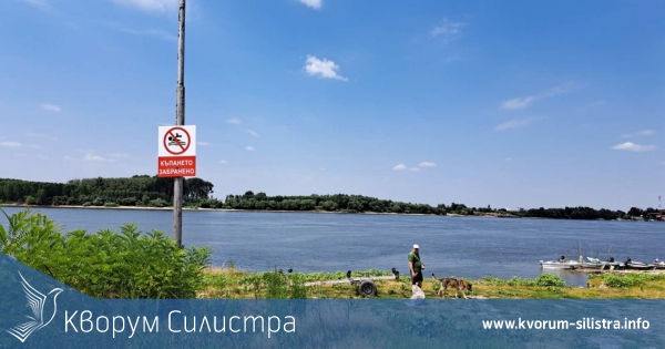 Водата в Дунав при Силистра по топла от морската при Варна