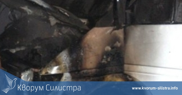 Бус без номера изгоря в силистренско село, издирват се собствениците