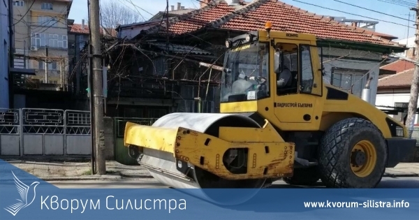 Преасфалтират шест улици в Силистра, разбити от водния цикъл