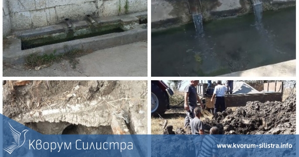 В община Главиница ще възстановяват всички селски чешми