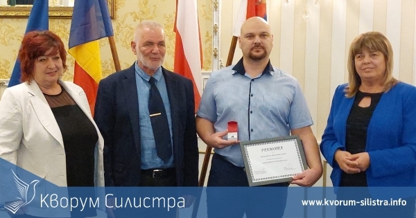 Александър Колев стана "Студент на годината" на Силистра