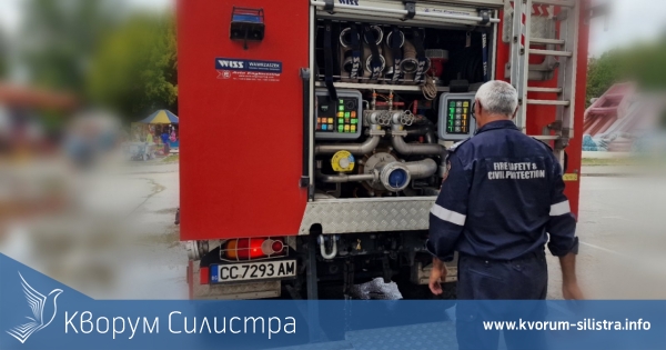 Фолксваген изгоря на пътя до дуловско село