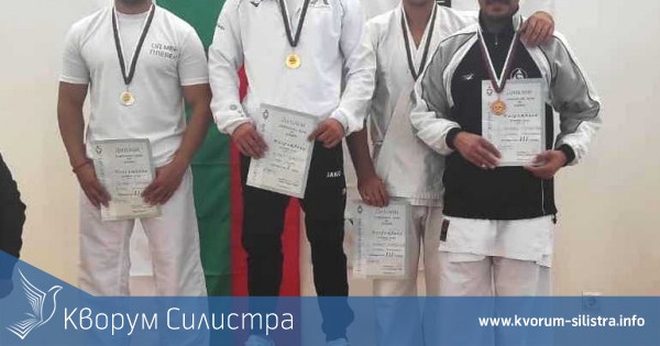 Силистренски полицай с бронзов медал от състезание по карате