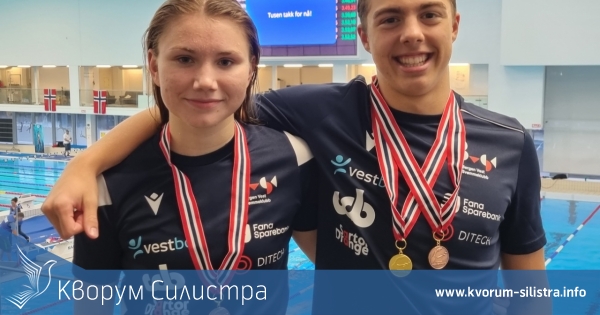 Млад силистренец е в основата на успехите на норвежки плувен клуб