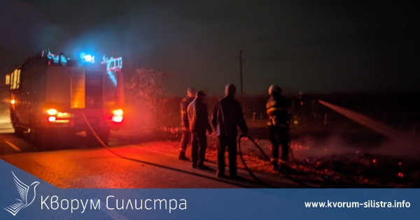 Пожар в близост до гробището на село Звенимир