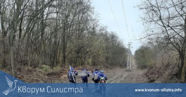 Екипи на ЕРП Север отстраниха тежка авария в труднодостъпен терен в района на силистренското село Сребърна