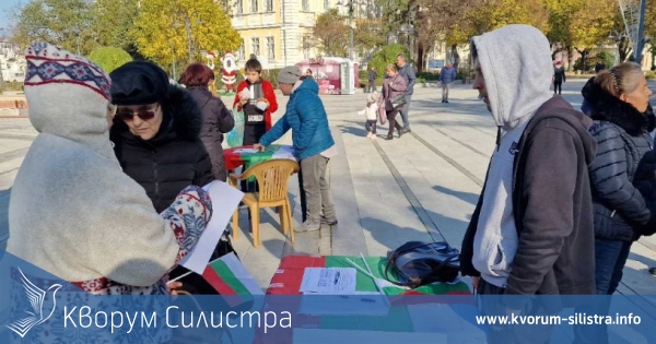 "Майки срещу войната", събирали подписи и в Силистра, ги внасят в Народното събрание