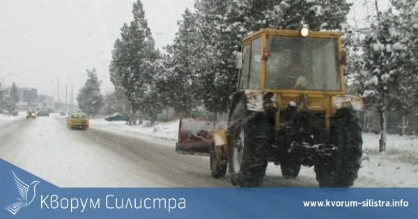 Зимата идва в Силистренско: Жълт код за снеговалеж и силен вятър
