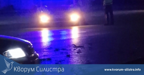 Катастрофа затруднява движението по пътя Силистра-Шумен при за разклона за с. Ценович