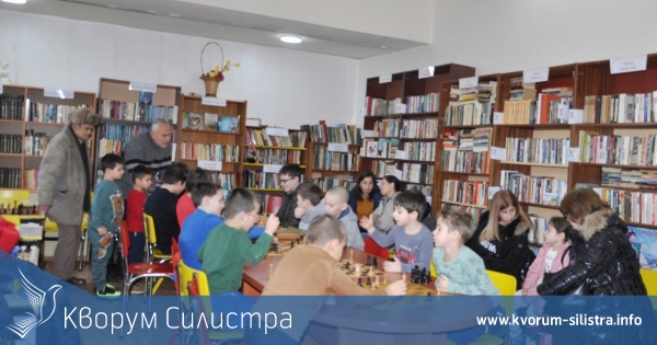 Детски Коледен турнир по шах се проведе в Силистра