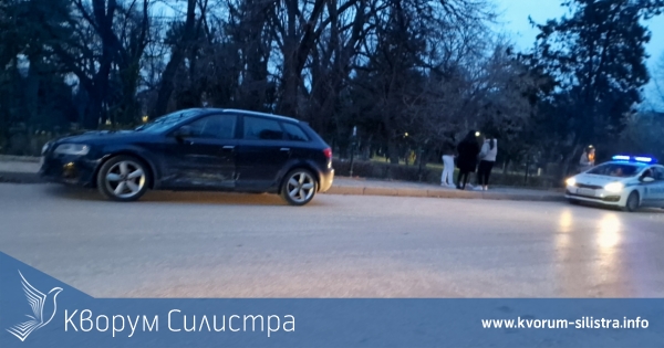 Лека катастрофа затруднява движението в центъра на Силистра