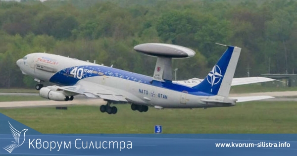 Първият разузнавателен самолет АУАКС кацна на 100 км от Силистра