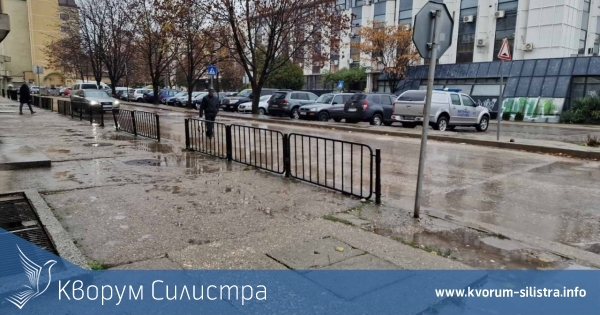 Пътищата в област Силистра са мокри