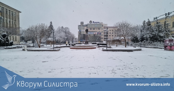 Облачна и снежна неделя в Силистренско