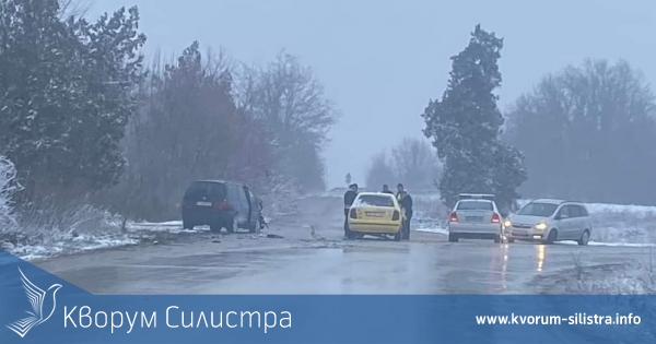 Лека катастрофа на излизане от Дулово към Силистра