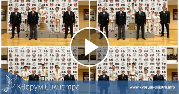 Малките силистренски каратисти с отлично представяне на откритото първенство на Варна