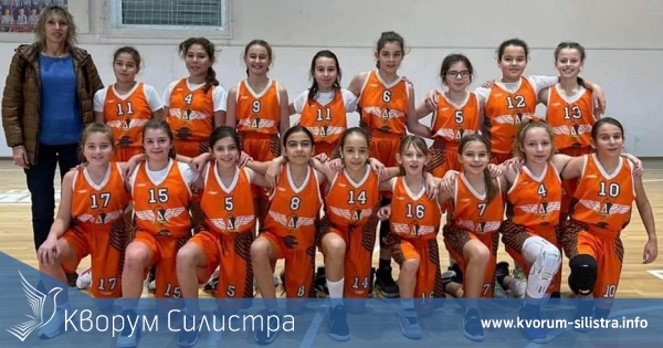 12-годишните баскетболистки на Доростол с победа и загуба в Търговище