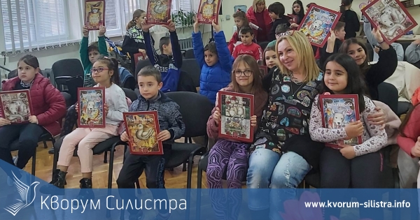 Писателката и илюстраторката Нуша Роянова бе гост на силистренската библиотека