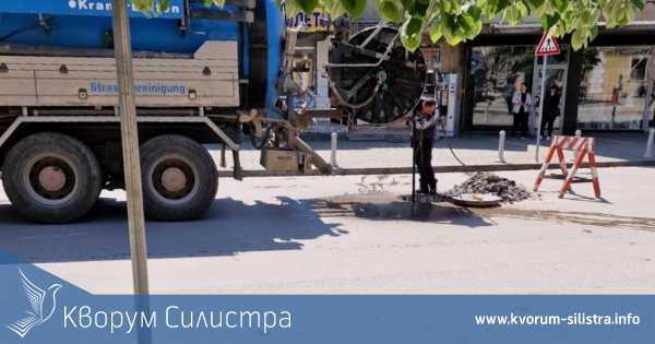 Без вода в района на Градския пазар на Силистра