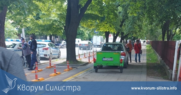Отрицателна е алкохолната проба на пенсионера качил автомобил с ремарке на тротоара пред силистренско училище