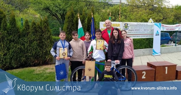 Отборът по Приложно колоездене към ОДК-Силистра се класира на 6-то място в шампионата