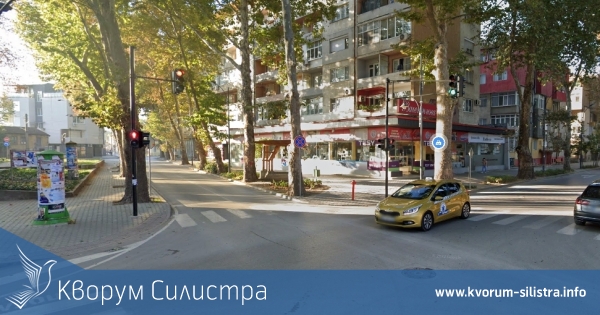 Профилактика на светофарите в центъра на Силистра