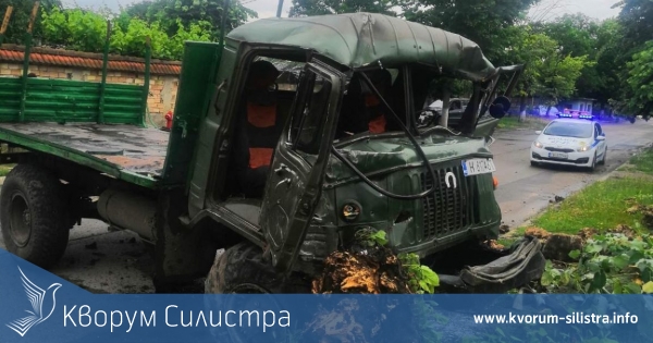 Неправоспособен катастрофира с камион и остави шуменско село без ток