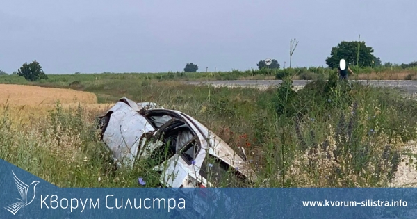 Пиян шофьор излетя от пътя до силистренското Депо за битови отпадъци