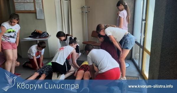 Деца учеха деца в Силистра на първа помощ
