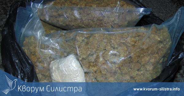 Трима рецидивисти заловени с 2 кила трева на тръгване от Силистра