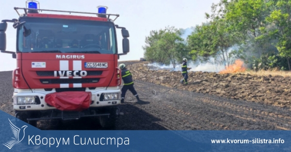 15 пожара гасиха силистренските огнеборци през уикенда