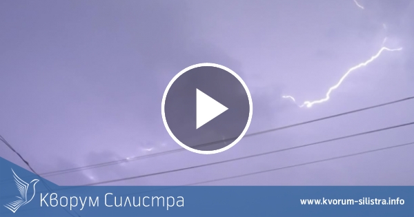 Широк дъждовен фронт над област Силистра