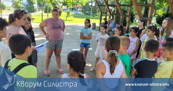 Забавно и интересно беше днес с групата от ателие "Аз обичам Силистра"