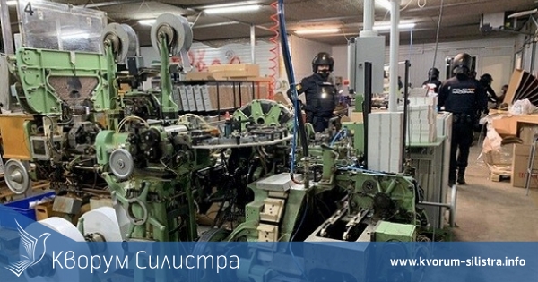 Машини за производство на цигари на стойност няколко милиона лева се пазят в Силистра