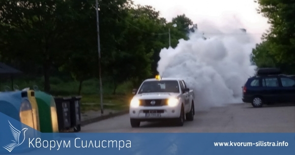 Четири дни подред пръскат наземно против комари в Община Силистра