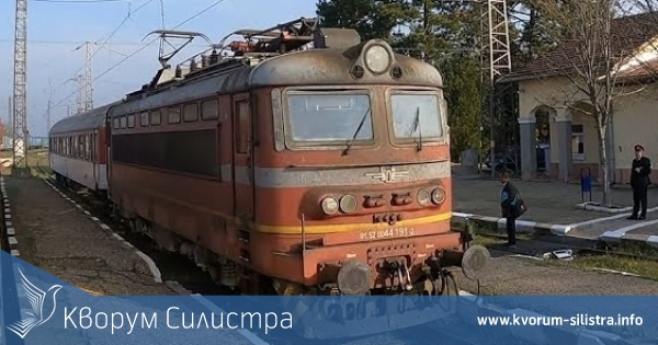 Влакът Силистра - София закъсня близо 2 часа след проблем с локомотива
