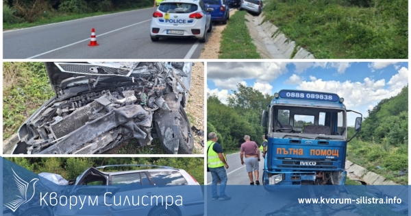 Трима в болницата след катастрофа на пътя Шумен - Силистра