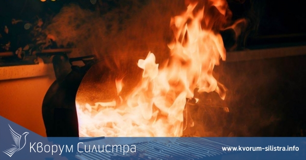 Скара запали тераса в квартал Деленки