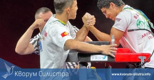 Мирослав Тончев е сребърен медалист от Световното по канадска борба