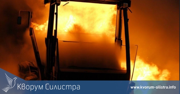 Челен товарач изгоря в Сяново, 16 пожара в сухи треви