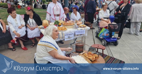 Празник на хляба в центъра на Силистра